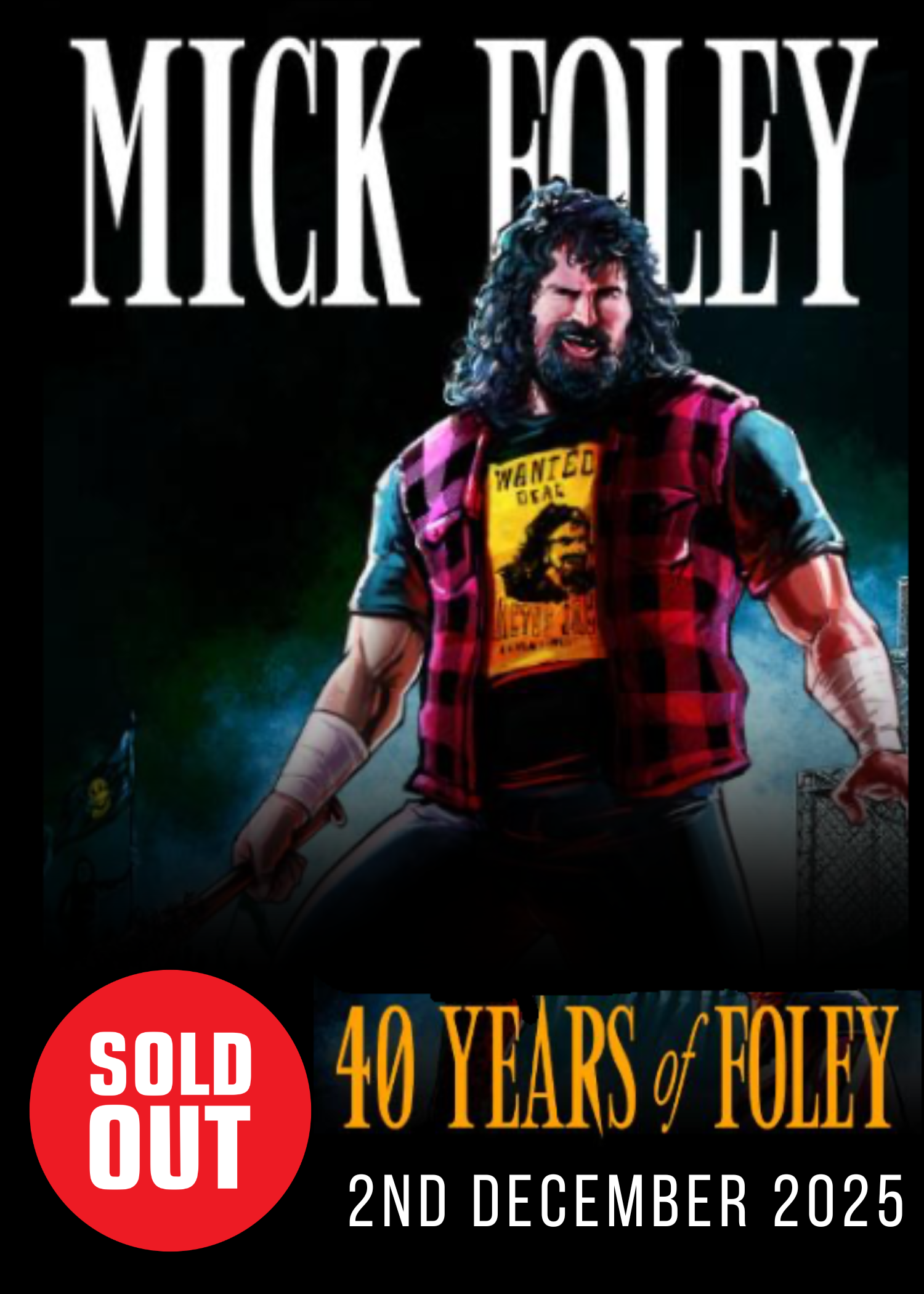 SOLD OUT: Forty years of Foley - Tuesday, 2nd Dec 2025